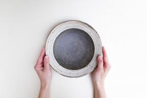 リム鉢 外刷毛目