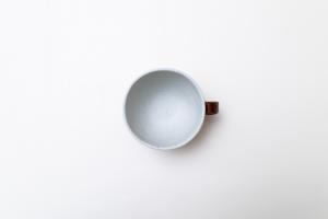 コルクスープカップ 茶