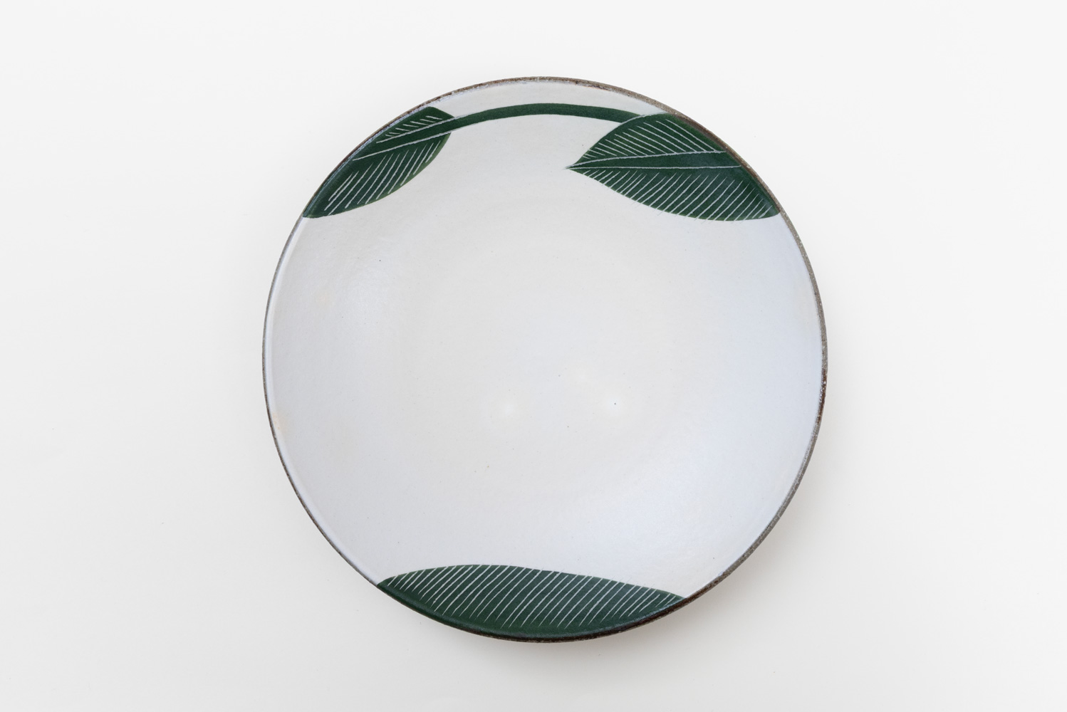 バナナの葉8寸皿