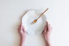 鉄散輪花皿 中