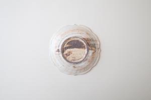 鉄散彫刻皿 6寸