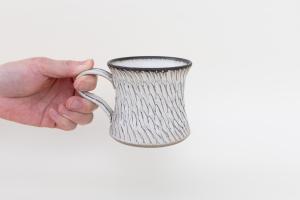 しのぎマグ括れ 白