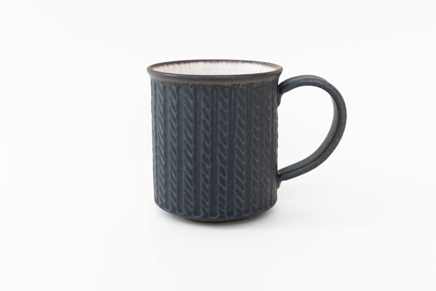 縄目しのぎマグ 黒