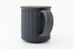 縄目しのぎマグ 黒