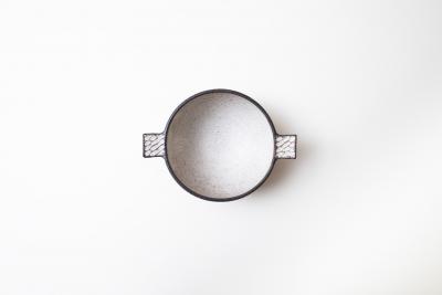 耳付スープボウル 小 白