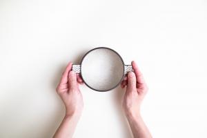 耳付スープボウル 小 白