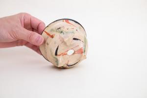 弥七田織部 植木鉢 小 B