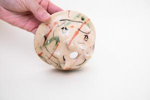 弥七田織部 植木鉢 大 A