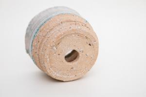 灰釉 植木鉢 小