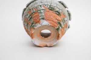 灰釉 植木鉢 中 C