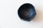 黒釉つぼみ鉢