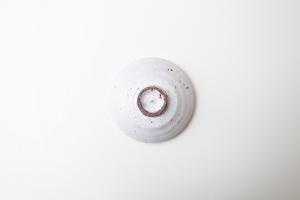 Shiro moegi アンティーク ごはん茶碗 浅