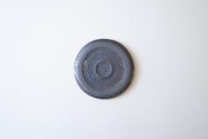 黒南蛮ケーキ皿Φ150