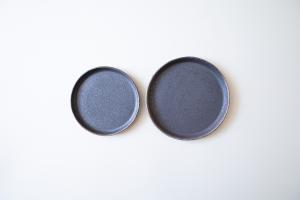 黒南蛮ケーキ皿Φ150