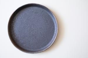 黒南蛮ケーキ皿Φ180