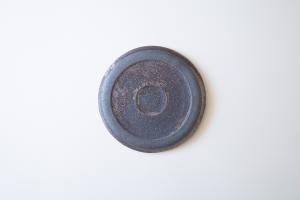 黒南蛮ケーキ皿Φ180