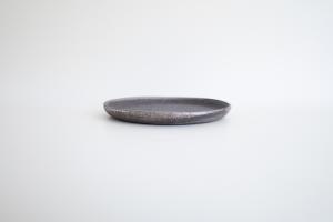 黒南蛮ケーキ皿Φ180