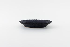 黒sabi 小菊オーバル 小