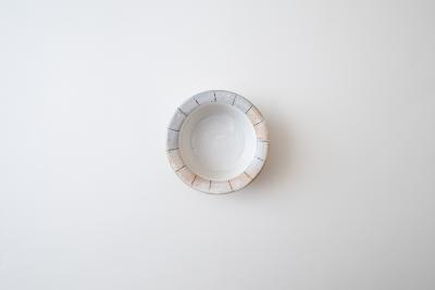 縦鉄線 切立リム豆鉢