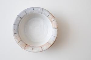 縦鉄線 切立リム豆鉢