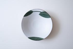 バナナの葉8寸皿