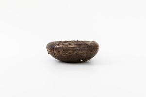 くぼみ台皿 S 黒 A