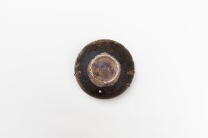 くぼみ台皿 S 黒 A