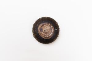 くぼみ台皿 S 黒 D