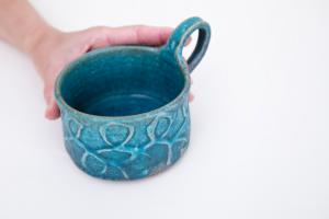 上手スープカップ 青 イッチン A