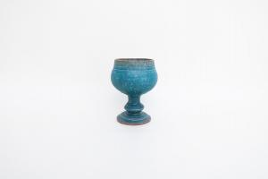 丸ゴブレット 青