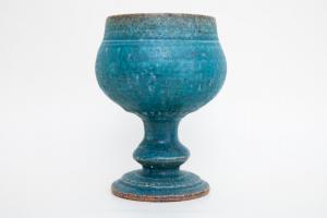 丸ゴブレット 青
