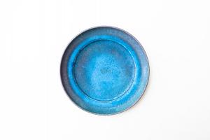 リムプレート　深　φ220　青　B