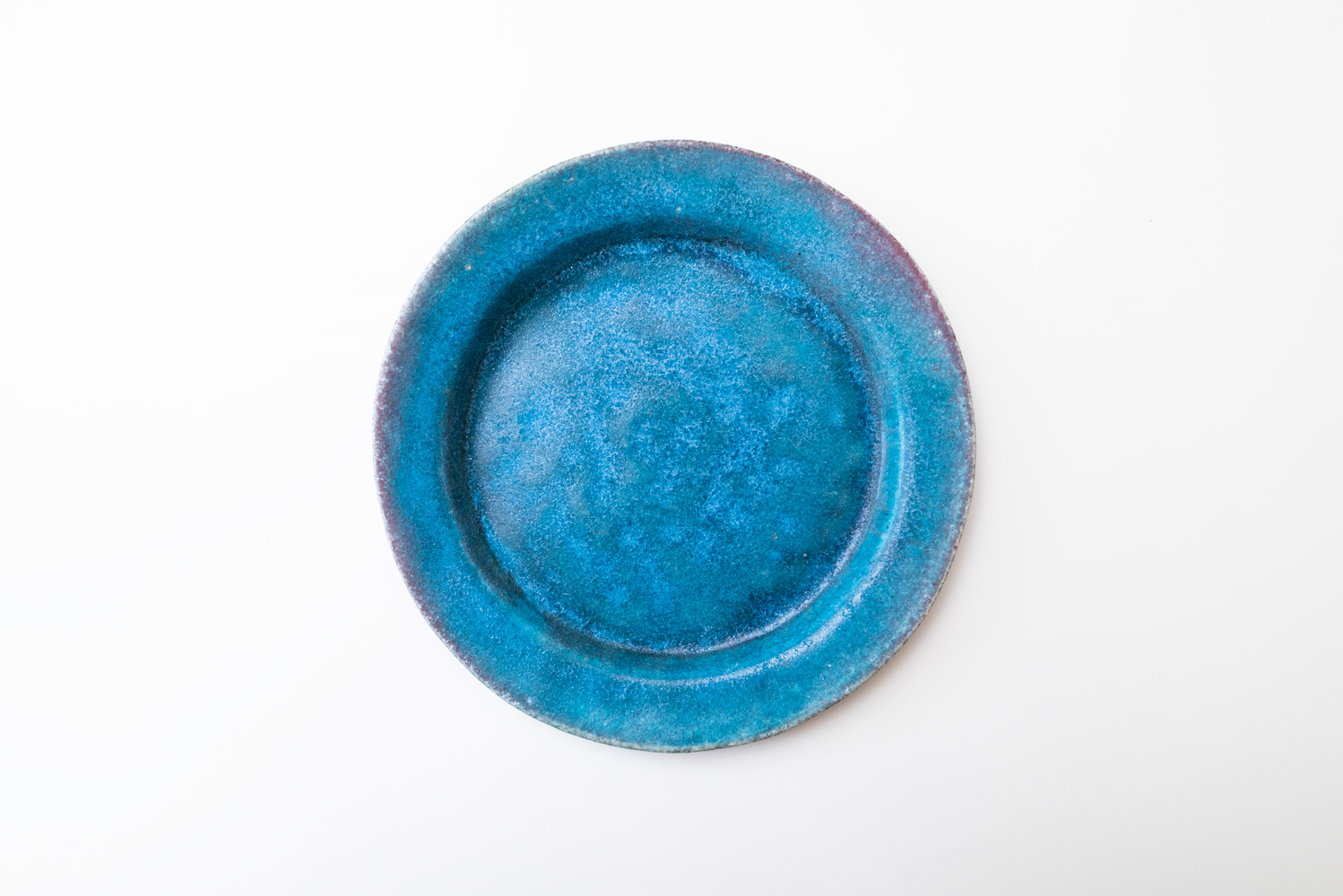 リムプレート青 L