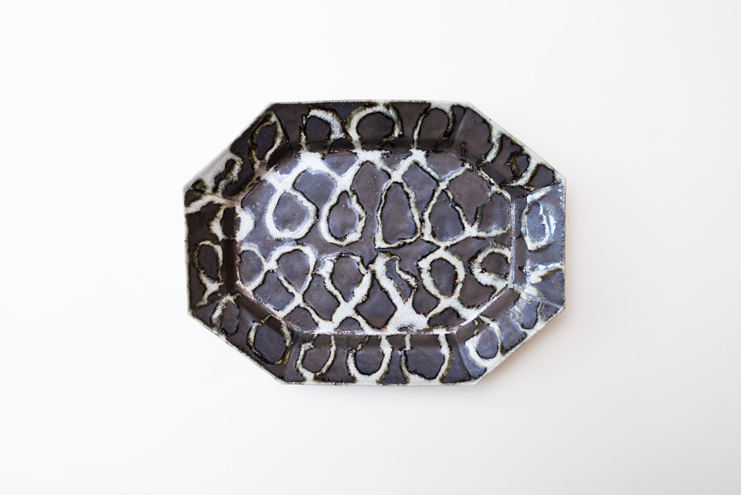 リム八角プレート ツートン