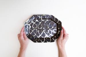 リム八角プレート ツートン