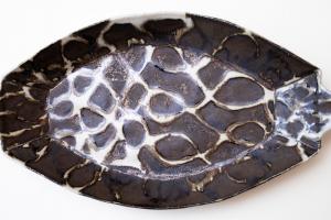 船形皿 L ツートン