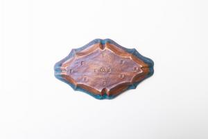 4トンガリ長菱 M 青