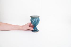 ゴブレット 青 イッチン A