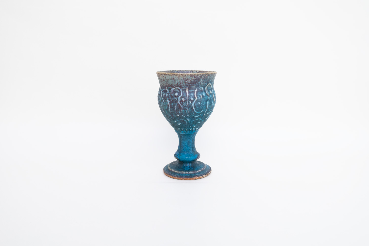 ゴブレット 青 イッチン B