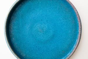 浅ボウル 切立 7寸 青