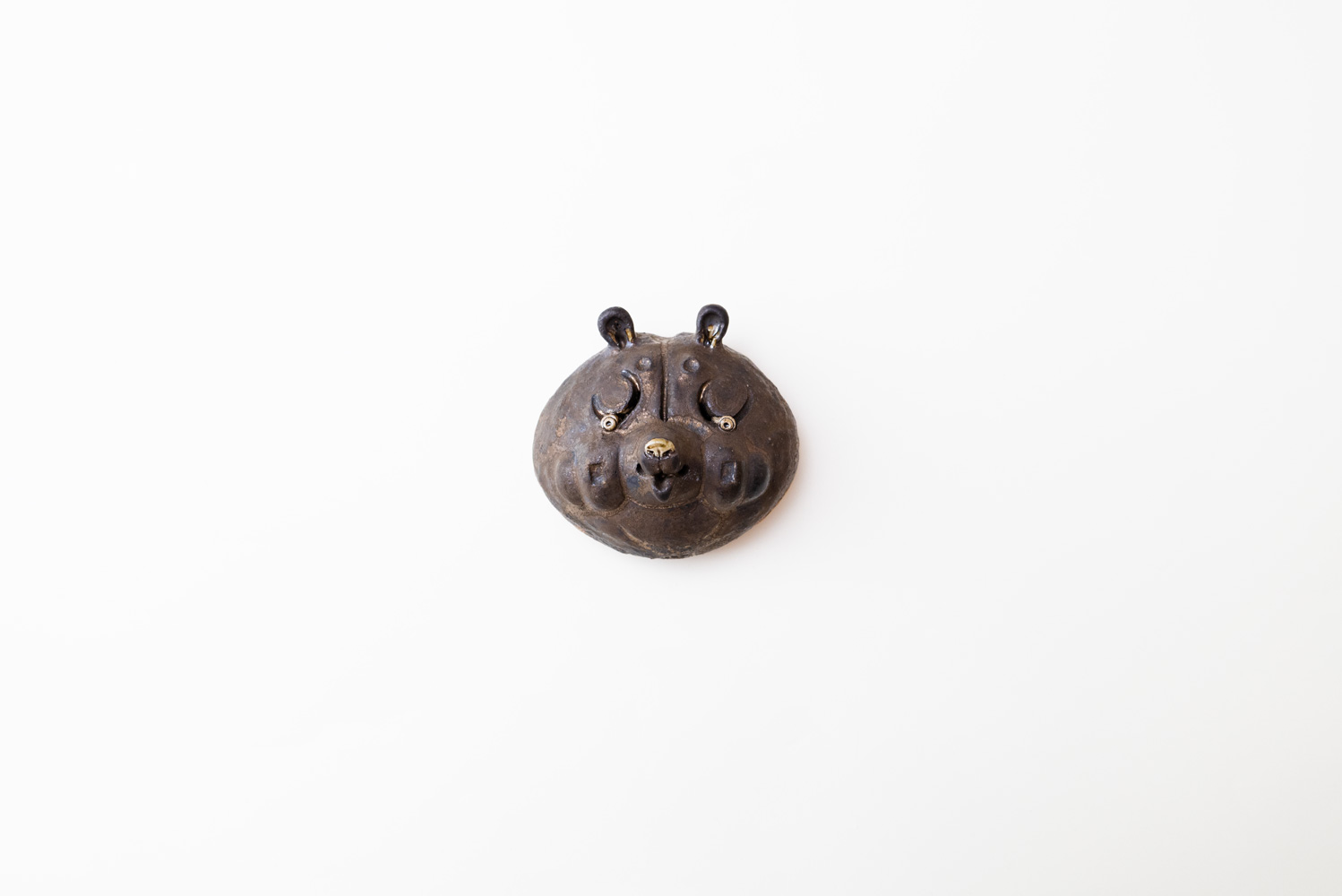 壁掛け お面 クマ