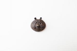 壁掛け お面 クマ