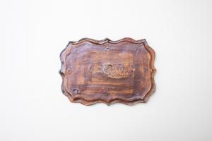 トンガリ 板皿 M 青