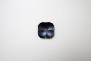 まるスクエアプレート S 黒