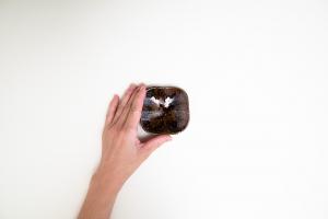 まるスクエアプレート S アメ