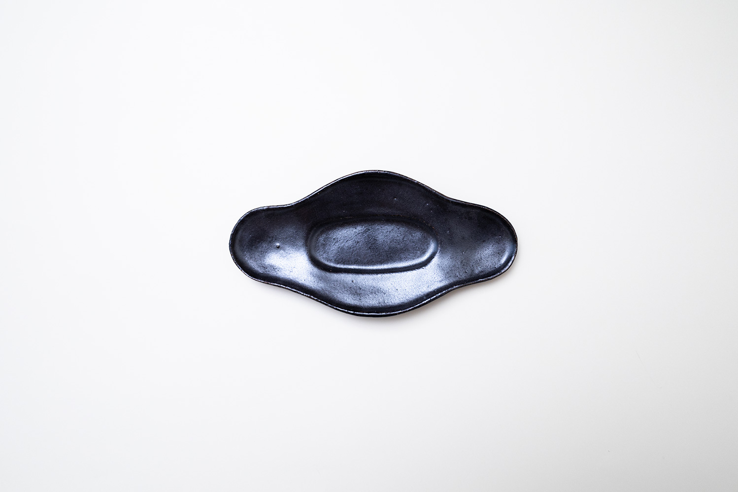 ひしプレート 浅 黒