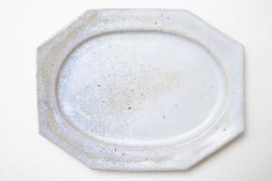 8角オーバル M 白