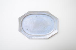 8角オーバル L 白 A