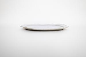 8角オーバル L 白 B