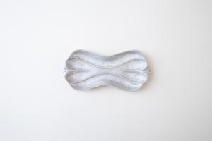 ピーナッツ皿 墨白